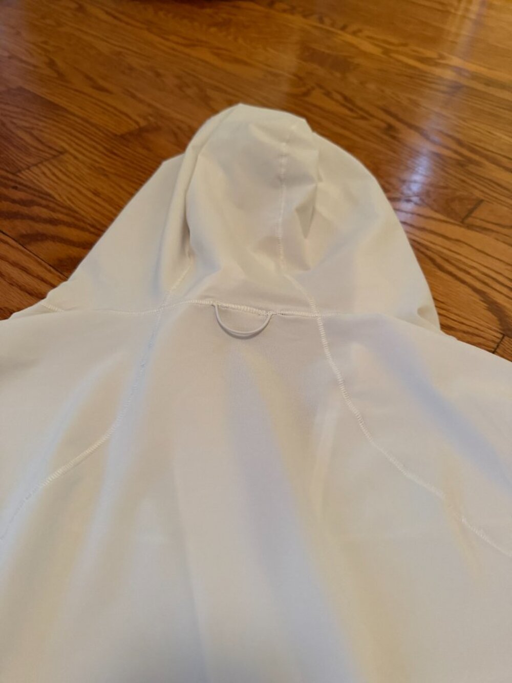 lululemon Mist Over Windbreaker Light Vapor Hooded Jacket Size 8 - Picture 10 of 10